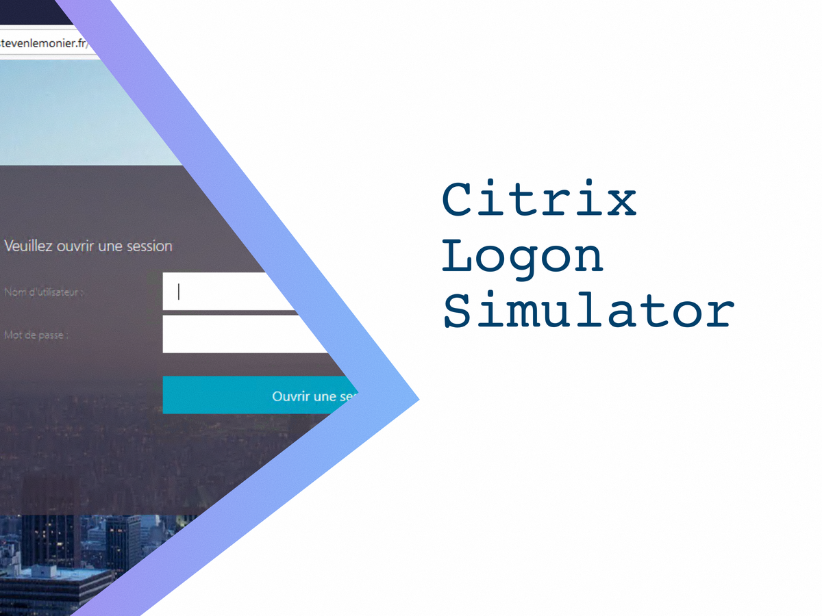 Citrix Logon Simulator